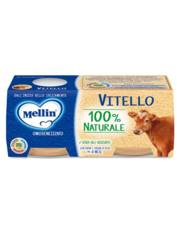Mellin Omocarne 2x80 Gr Vitello