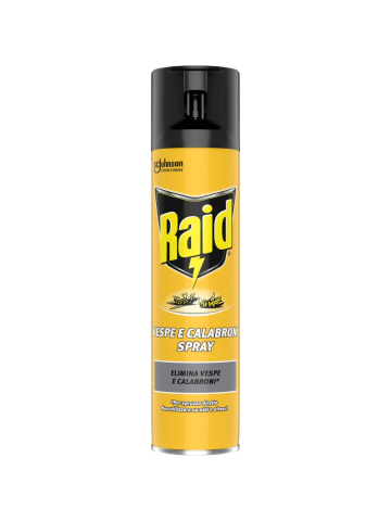 Insetticida Vespe E Calabroni Raid 400mlspray 