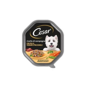 Cibo Cane Cesar 150G Pollo E Verdure In Salsa