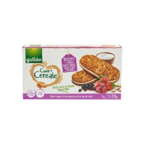 Biscotti Gullon 220gr Cuor Cereale Yogurt E Frutti Rossi