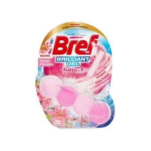 Tavoletta Wc Bref Brilliant Gel 42G Forza Floreale