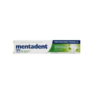 Dentifricio Mentadent 75ml Protezione Famiglia Freschezza Quotidiana
