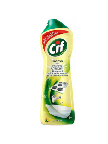 Detergente Cif Crema 750Ml Microcristalli Limone