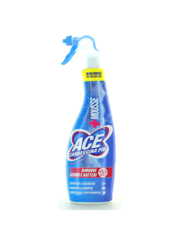 Candeggina Ace Piu' 700Ml Spray Mousse Casa Bucato