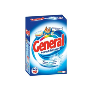 Detersivo Lavatrice General 54 Lavaggi 3Kg Polvere