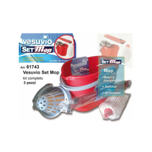 Secchio Con Mop E Manico Vesuvio