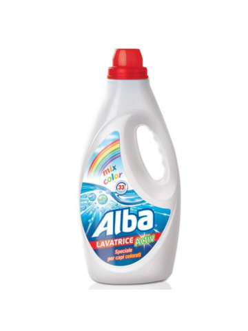 Detersivo Lavatrice Alba 60 Lavaggi 3L Mix Color