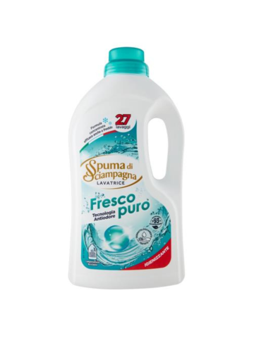 Detersivo Lavatrice Spuma Di Sciampagna 1215Ml Fresco Puro