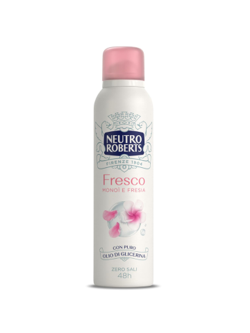 Deodorante Neutro Roberts 150Ml Spray Fresco Rosa