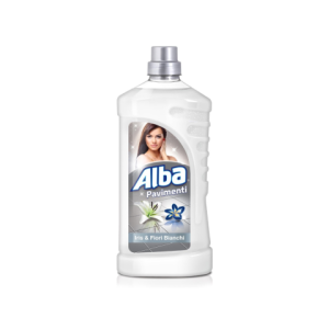 Lavapavimenti Alba 1Lt Iris E Fiori Bianchi