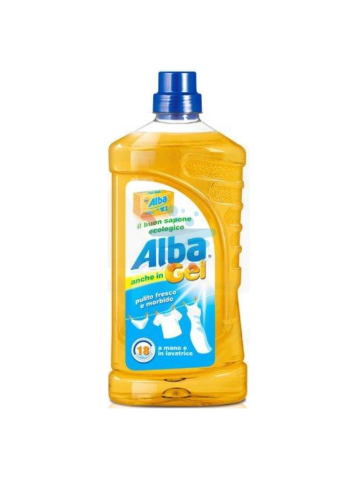 Sapone Ecologico Gel Alba 1Lt 18 Lavaggi