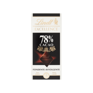 Tavoletta Lindt Exc 78% 100gr Cioccolato Fondente