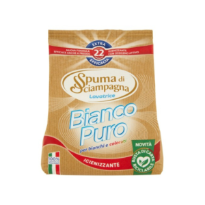 Detersivo Lavatrice Spuma Di Sciampagna 22 Misurini Bianco Puro