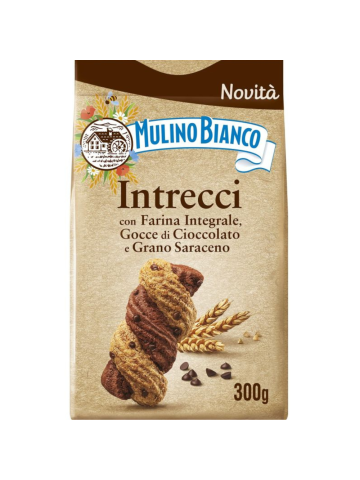 Biscotti Mulino Bianco 300Gr Intrecci Integrali