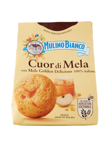 Biscotti Mulino Bianco 300Gr Cuor Di Mela