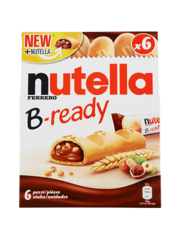 Snack Nutella B-Ready 6X22G