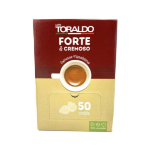 Cialde Caffe' Toraldo 50Pz Forte E Cremoso