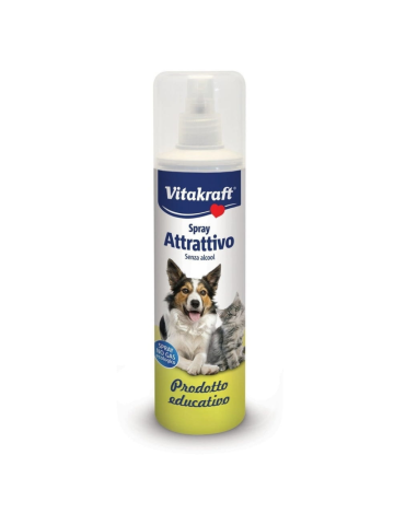 Spray Attrattivo Cani Gatti 250Ml Prodotto Educativo