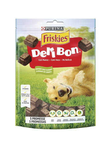Bocconcini Carne Cane Friskies Delibon 130G Con Manzo