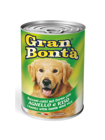 Bocconcini Cane Gran Bonta'400G Agnello E Riso