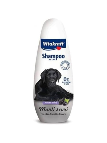 Shampoo Per Cani Vitakraft 250Ml Pelo Scuro