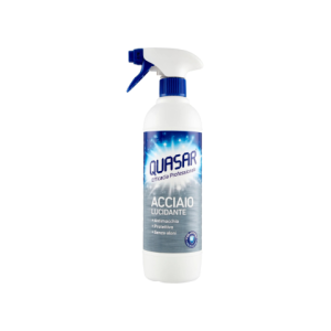 Detergente Acciaio Quasar 580Ml Spray Lucidante