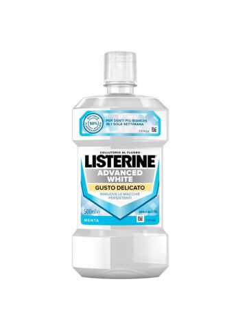 Collutorio Listerine 500Ml Advanced Gusto Delicato