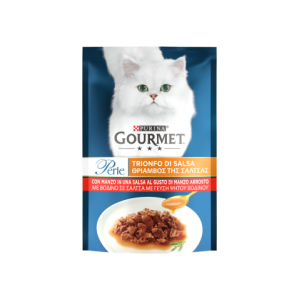 Cibo Gatti Gourmet Perle 85Gr Manzo