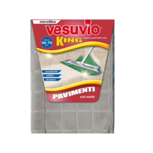 Panno Pavimenti Vesuvio 50X70Cm King Q Quadrettato Con Asola