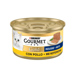 Cibo Gatti Gourmet Gold 85G Mousse Pollo