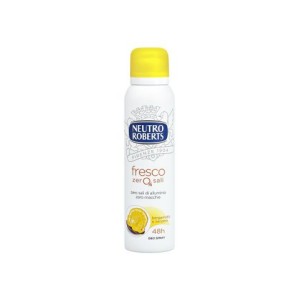 Deodorante Neutro Roberts 150Ml Spray Fresco Giallo