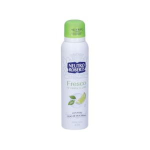 Deodorante Neutro Roberts 150Ml Spray Fresco Verde