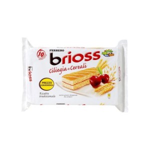 Merenda Kinder Brioss 10Pz 280Gr Ciliegia