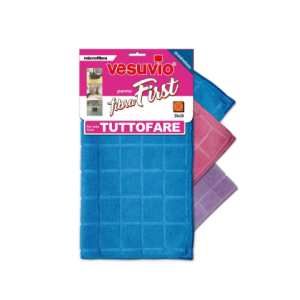 Panno Microfibra Vesuvio 35X35Cm Multiuso Quadrettato