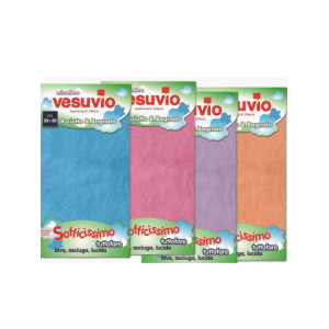 Panno Microfibra Vesuvio 35X35Cm Sofficissimo Assortito