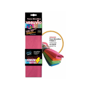 Panno Microfibra Vesuvio 35X35Cm 4Pz Forza 4