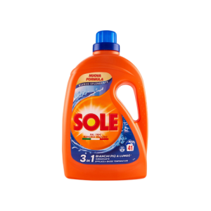 Detersivo Lavatrice Sole 41 Misurini Bianco