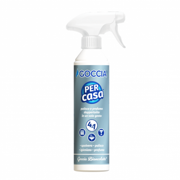 Percasa Pulitore Multiuso Goccia Biancolatte, 500ml,