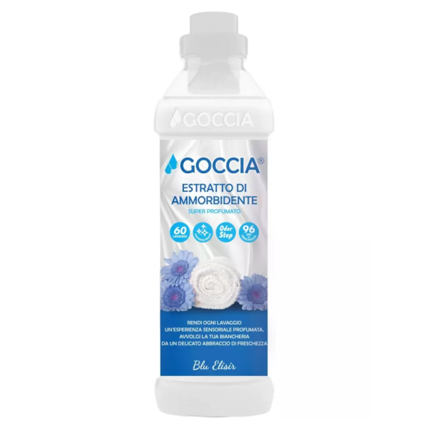 Goccia Ammorbidente Concentrato Ml900 Blu Elisir