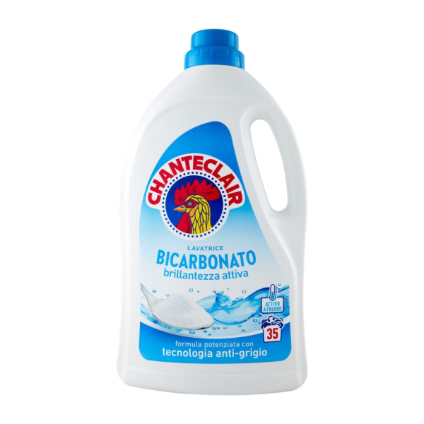 Detersivo Lavatrice Chanteclair 1575Ml 35 Lavaggi Bicarbonato