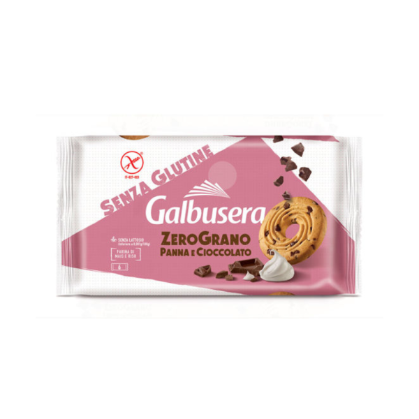 Frollini Galbusera Zerograno 220g Panna E Cioccolato