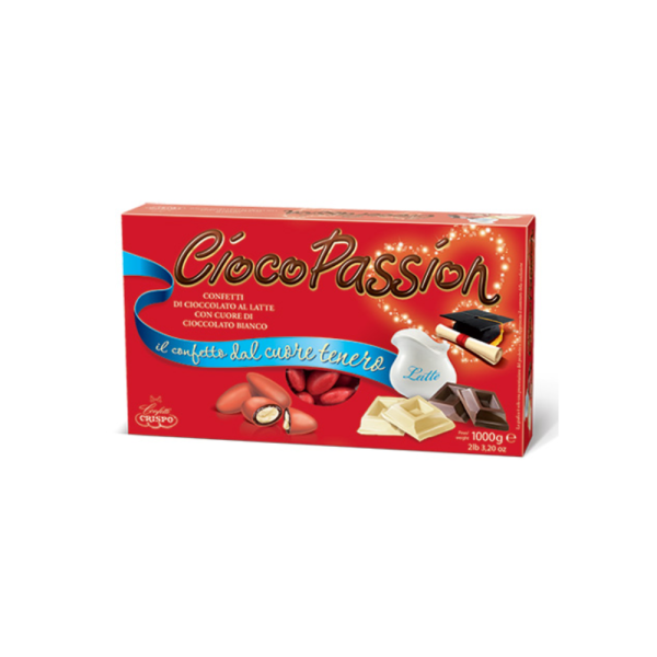 Confetti Crispo 1kg Ciocopassion Rossi