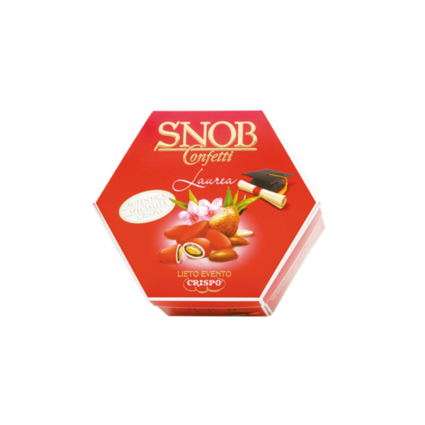 Confetti Crispo 500gr Lieto Evento Snob Rossi