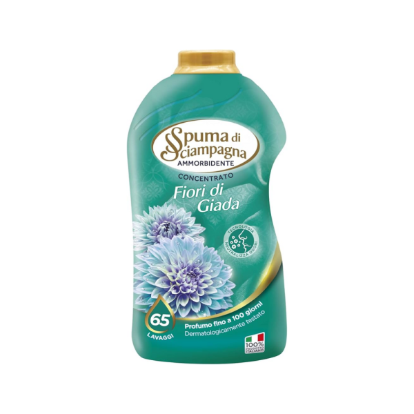 Ammorbidente concentrato spuma di sciampagna 65 lavaggi fior di giada