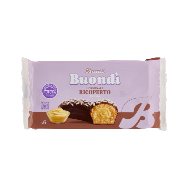 Bauli buondi gr184 ricoperto ripieno crema