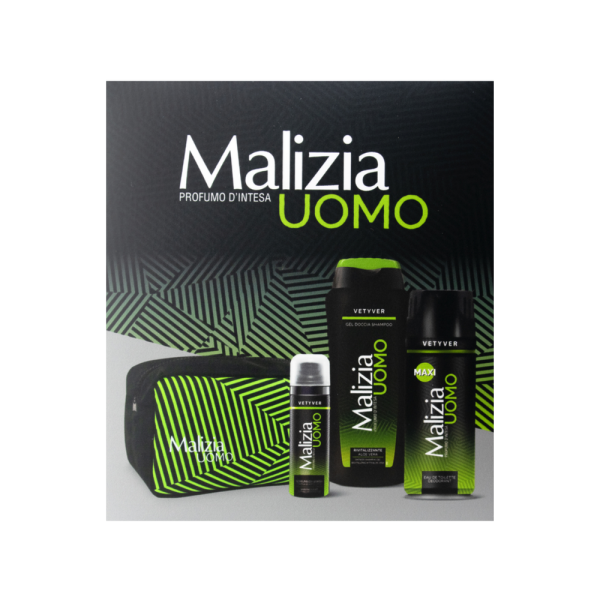 Confezione regalo malizia uomo vetyver