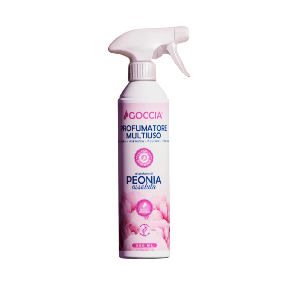 Goccia Spray Profumatore Multiuso Peonia