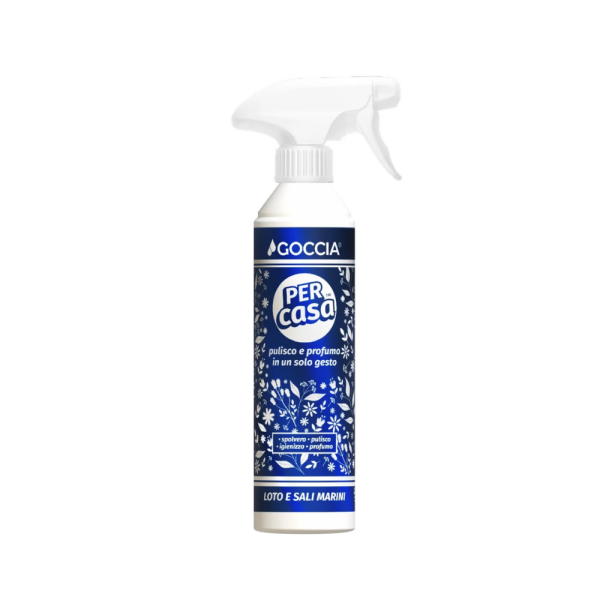Pulitore Multiuso Spray - Per Casa - Goccia - Loto e sali marini - 500ml
