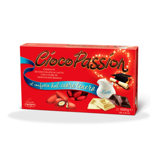 Confetti Crispo 1Kg Ciocopassion Rossi
