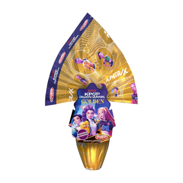 Uovo di Pasqua K-POP Demon Hunters Golden 250g Dolfin